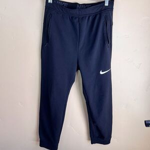 Nike Dri Fit Womens Joggers Athletic Size XL Black Pockets Yoga Athleisure